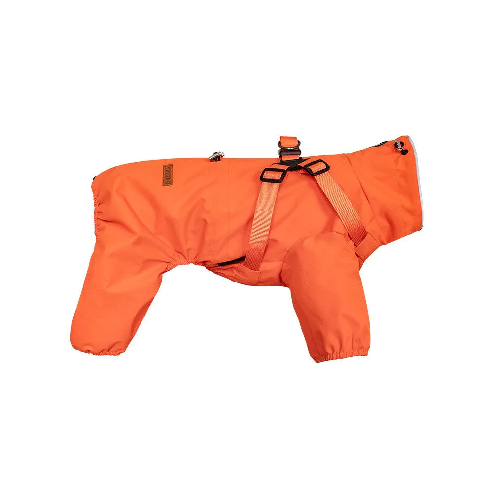 Imperméable pour chien HALUK™ | manteau de pluie avec harnais