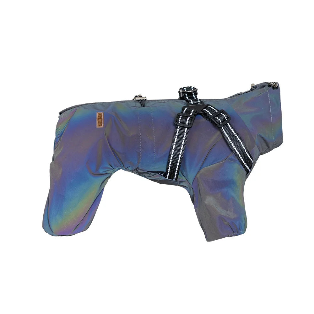 Imperméable pour chien HALUK™ | manteau de pluie avec harnais