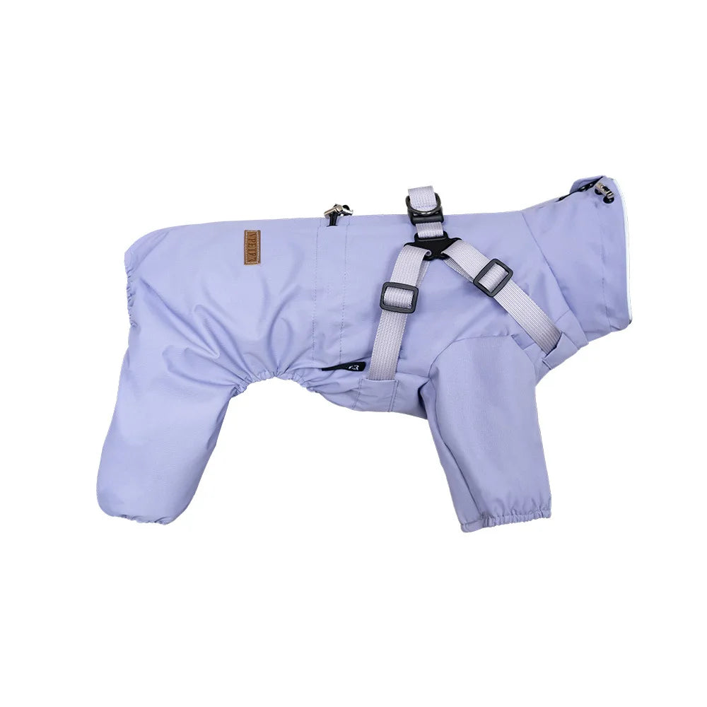 Imperméable pour chien HALUK™ | manteau de pluie avec harnais