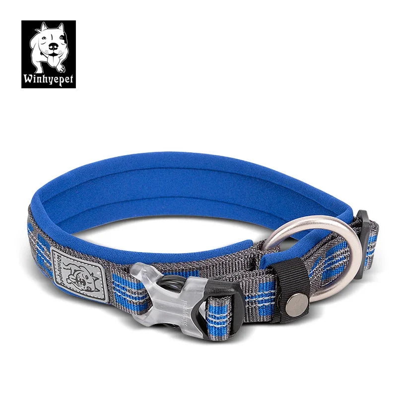 Collier chien WINHYE™ | nylon anti traction
