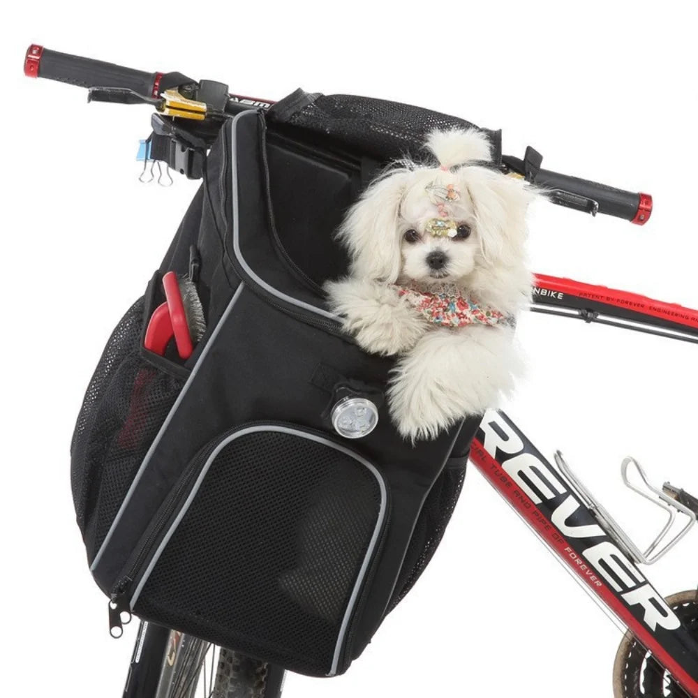 Panier à vélo chien GAYYA™ | sac de transport