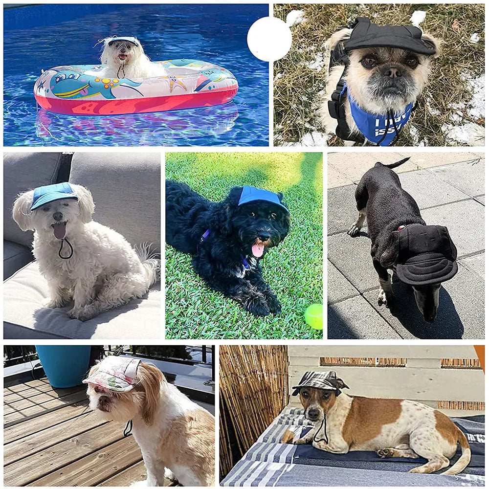 Casquette pour chien MAUREL™ | chapeau de soleil