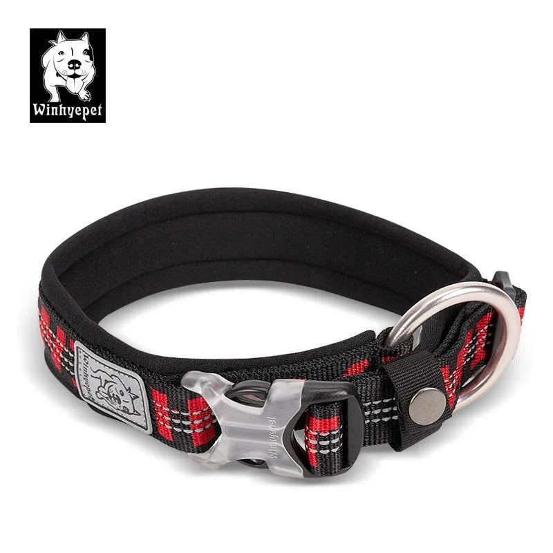 Collier chien WINHYE™ | nylon anti traction