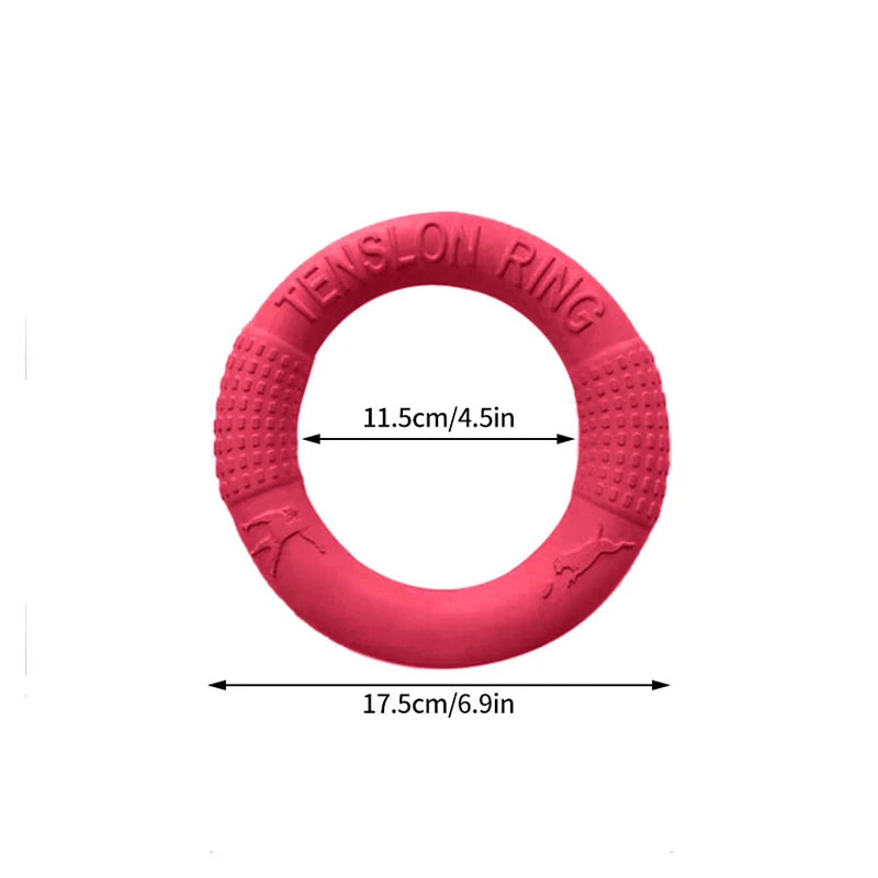 Disque volant pour chien CORGI™ | jouet caoutchouc