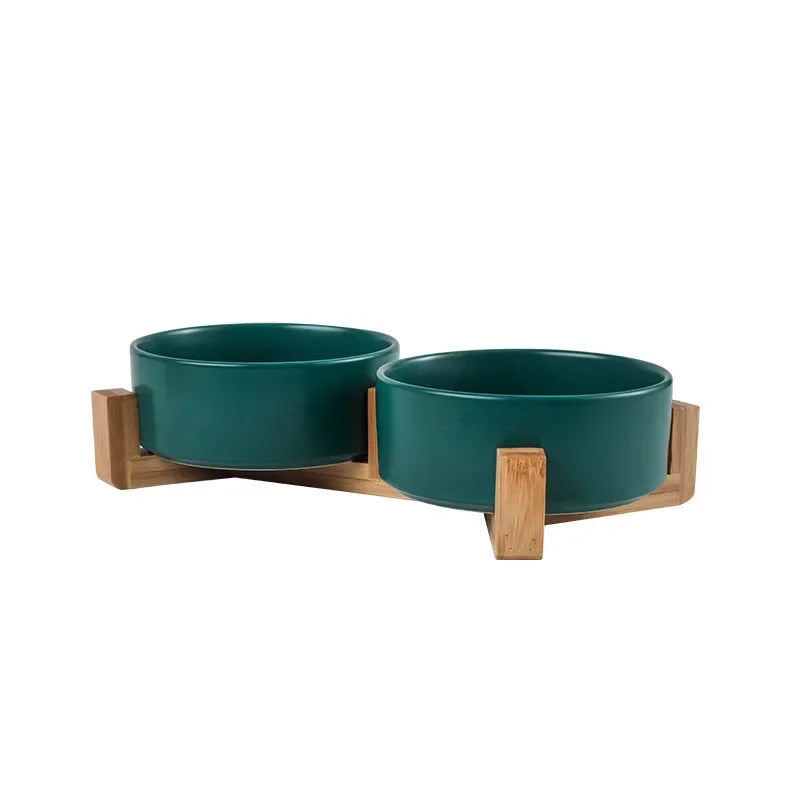 Bol pour chien RUIZ™ | gamelle double céramique