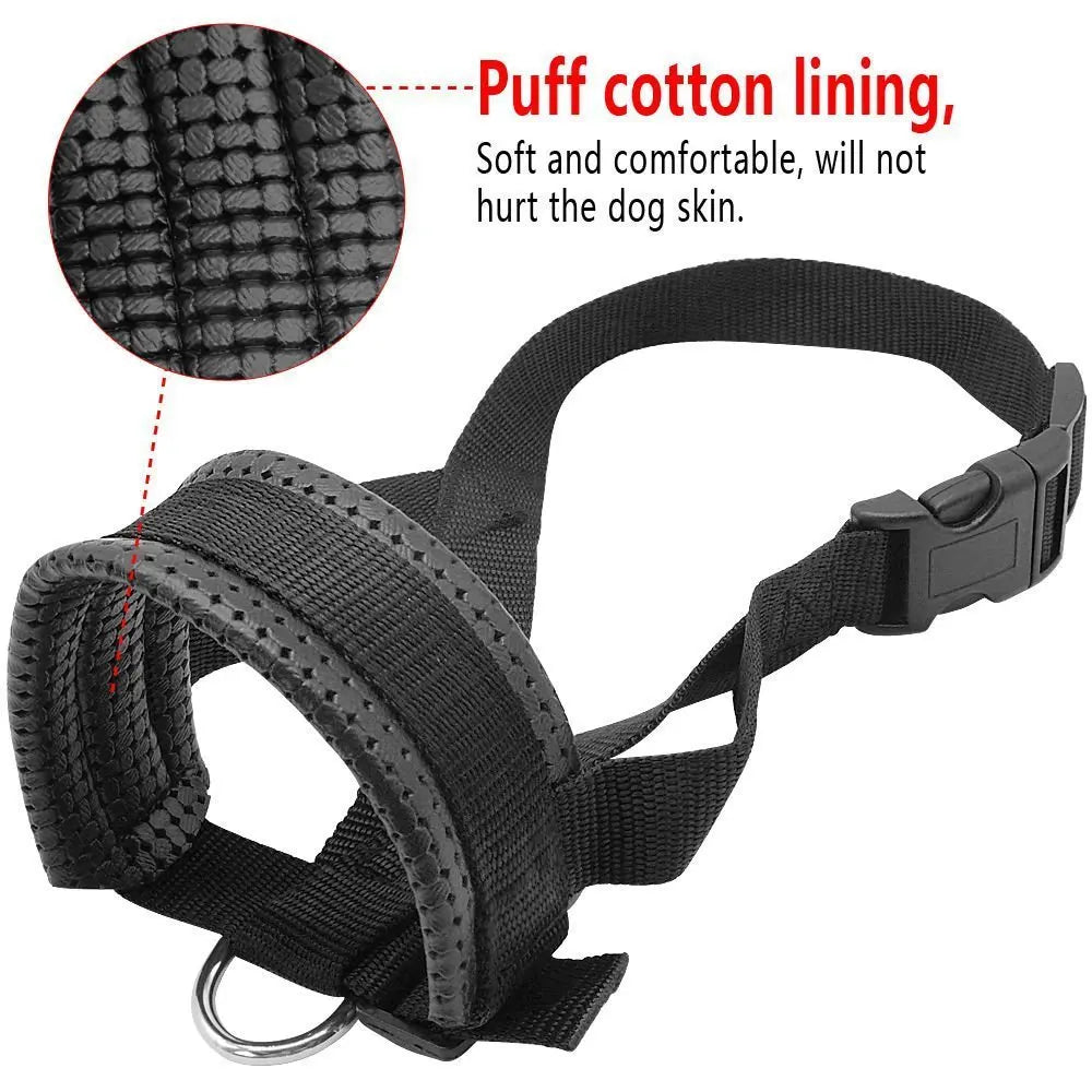 Muselière anti aboiement EIRAM™ | dressage nylon