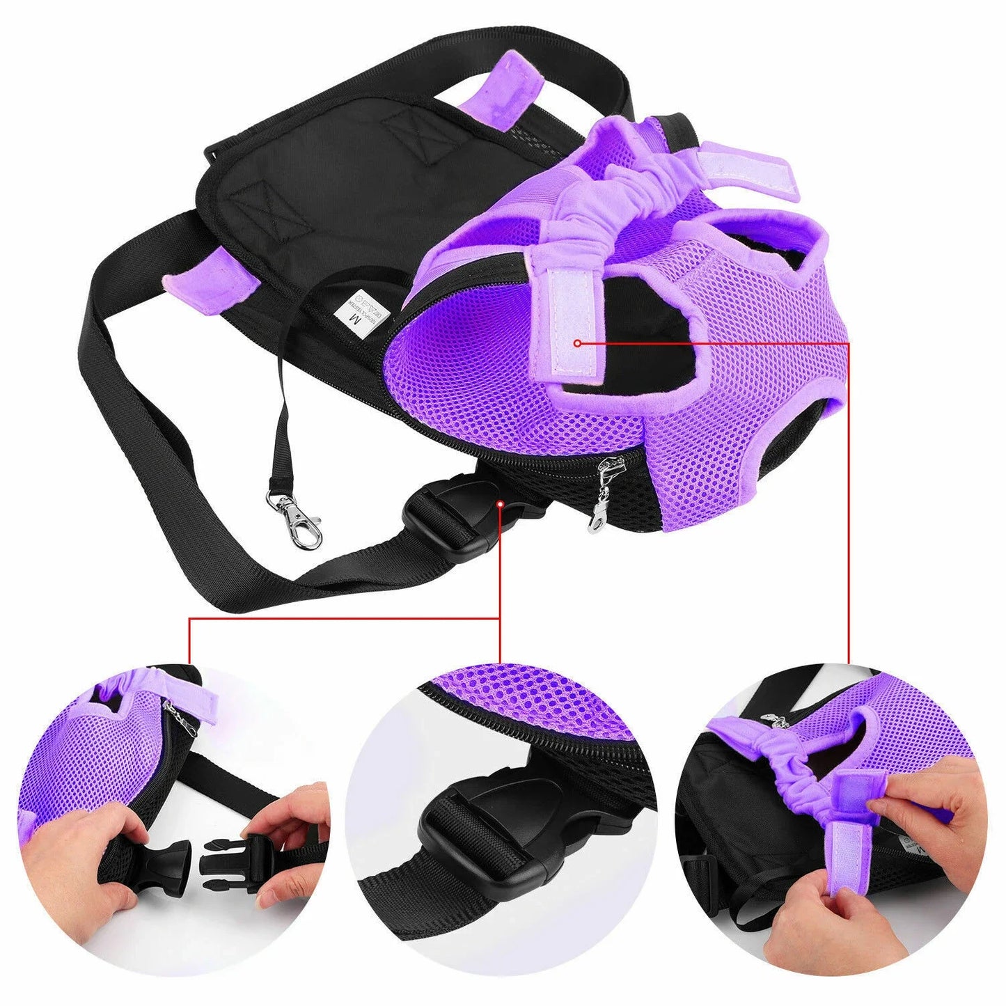 Sac à dos chien RUBA™ | sac de transport