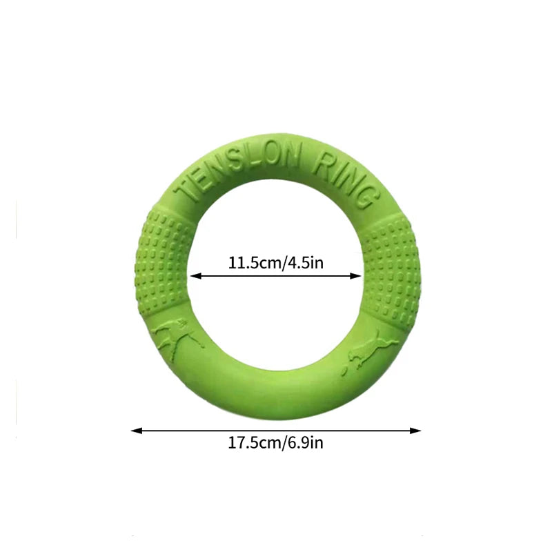 Disque volant pour chien CORGI™ | jouet caoutchouc