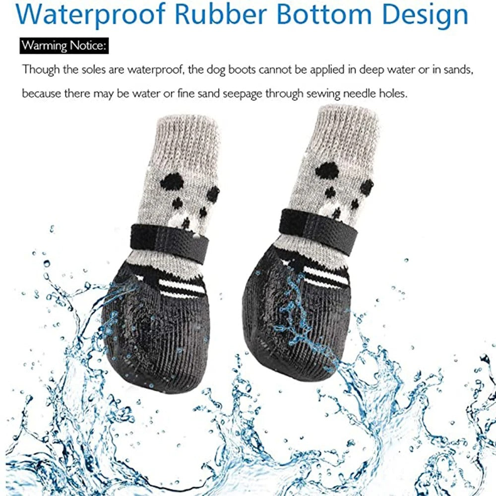 Chaussettes chien antidérapantes RAWK™ | Bottes