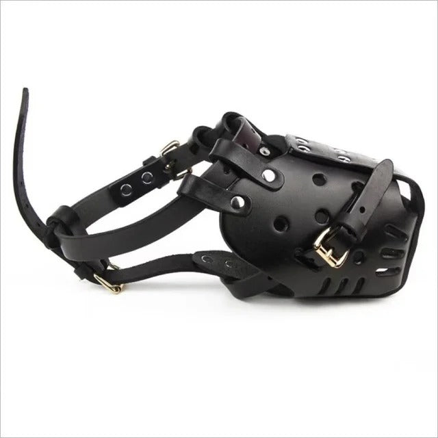 Muselière anti aboiement JAFA™ | cuir dressage