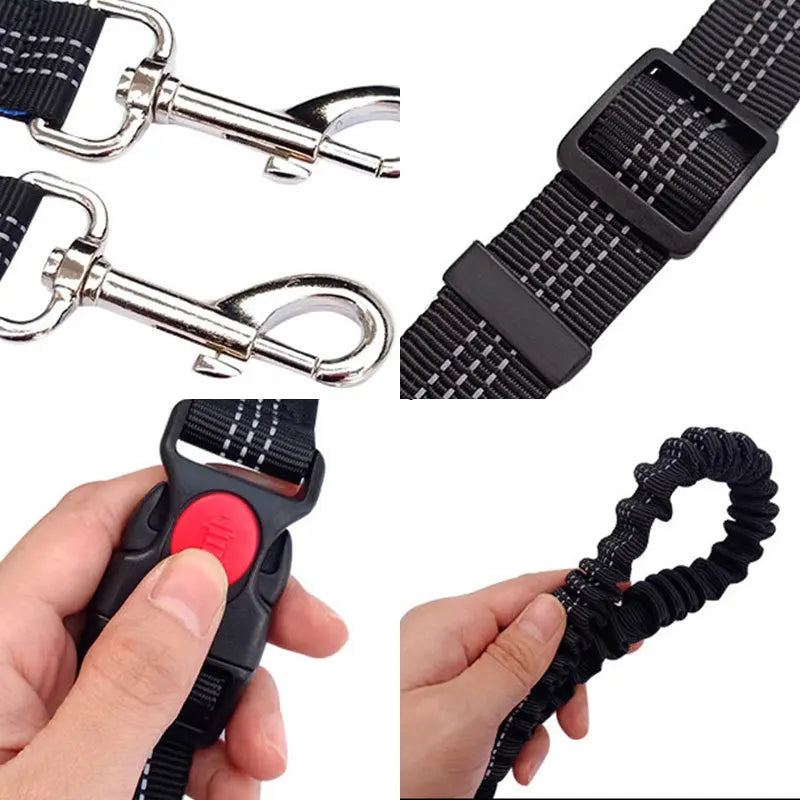 Laisse pour chien DUUOMM™ | mains libres