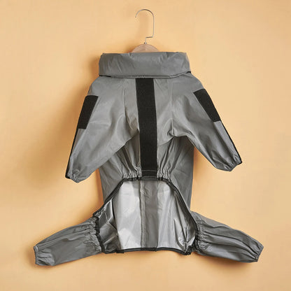 Veste imperméable pour chien ONEM™ | manteau de pluie réfléchissant
