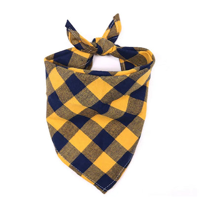 Bandana pour chien ASAF™ | foulard classique à carreaux