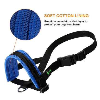 Muselière anti aboiement EIRAM™ | dressage nylon
