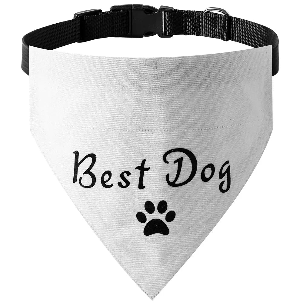 Bandana pour chien  LATELLA™ | foulard coton réglable