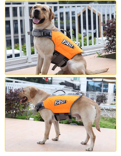 Gilet de sauvetage chien MUSFAST™ | veste de sauvetage