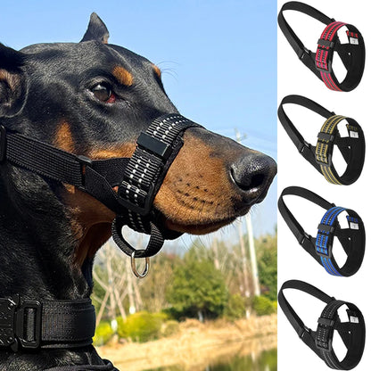Muselière chien GURELI™ | tactique réfléchissante