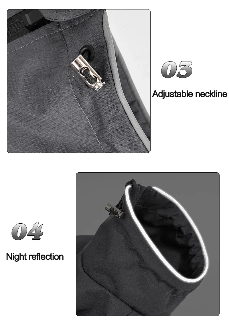 Imperméable pour chien HALUK™ | manteau de pluie avec harnais
