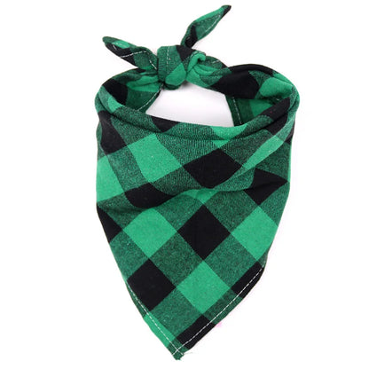 Bandana pour chien ASAF™ | foulard classique à carreaux