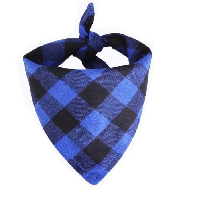 Bandana pour chien ASAF™ | foulard classique à carreaux