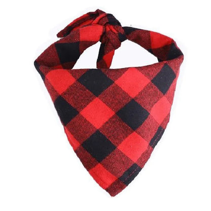 Bandana pour chien ASAF™ | foulard classique à carreaux