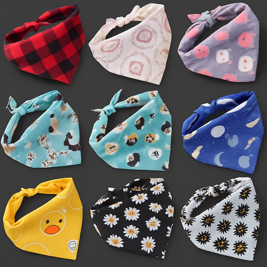 Foulard chien RUBA™ | bandana coton