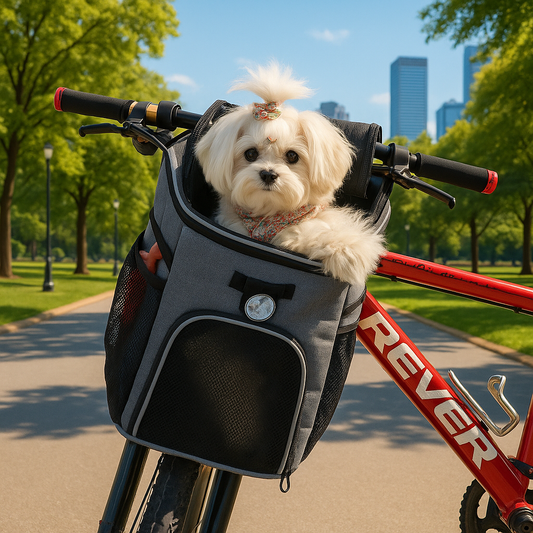Panier à vélo chien GAYYA™ | sac de transport