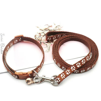 Ensemble Collier et laisse pour chien LUCKYPET™