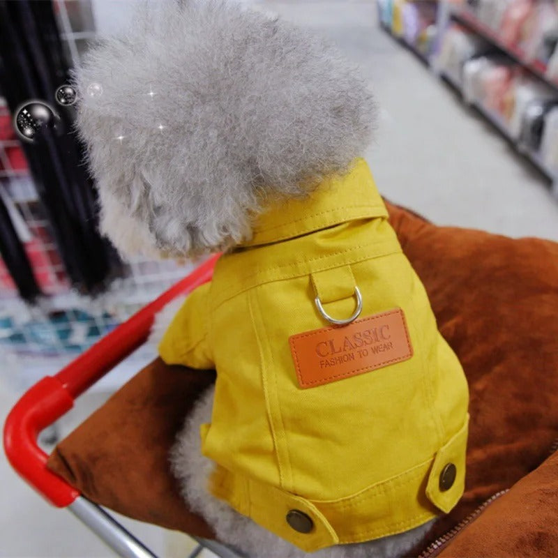 Veste en jean pour chien PARDO™ | manteau denim