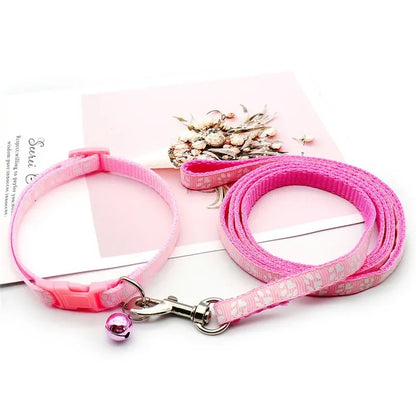 Ensemble Collier et laisse pour chien LUCKYPET™